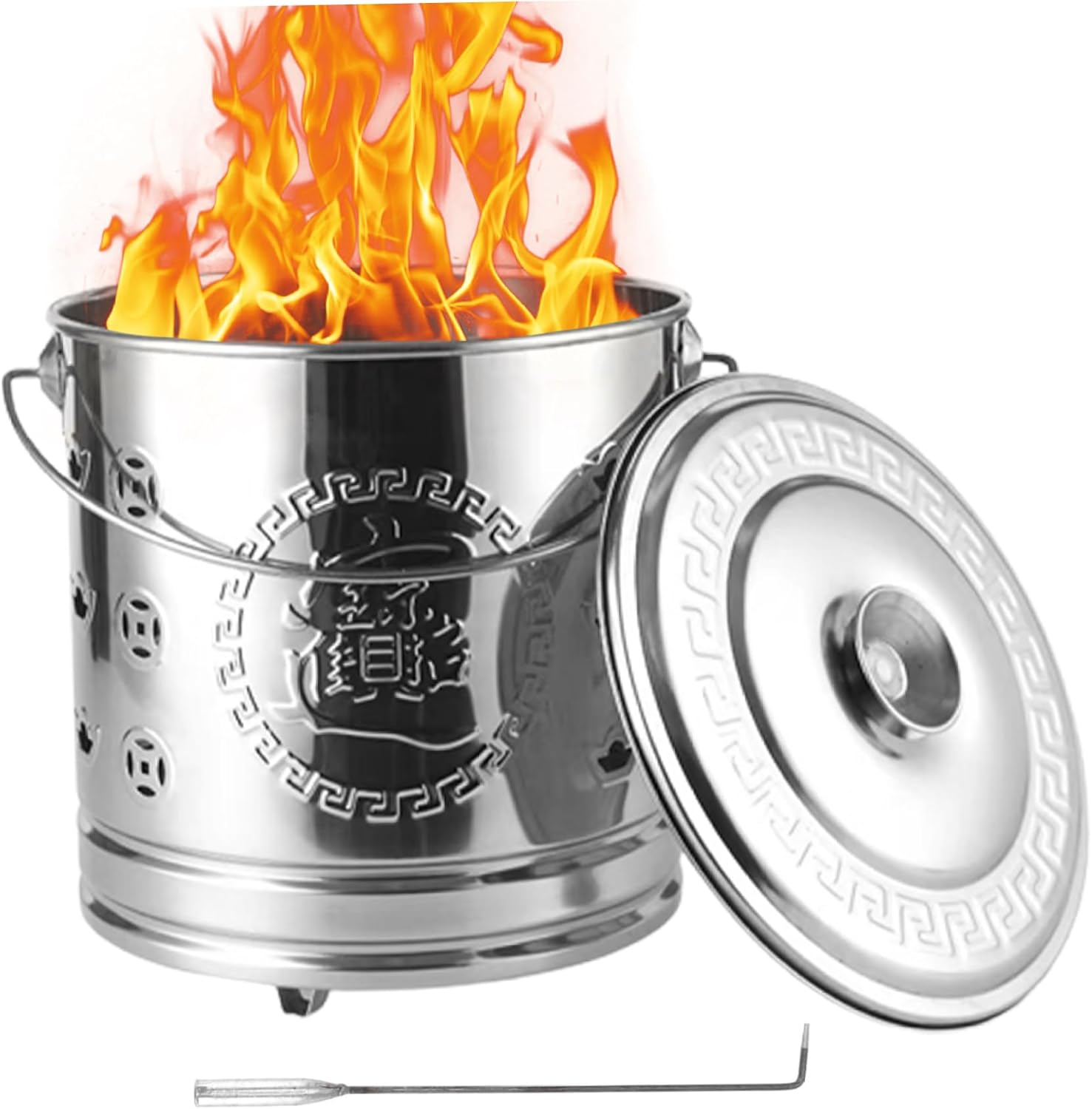 Garden Incinerator Burn Barrel Stainless Steel