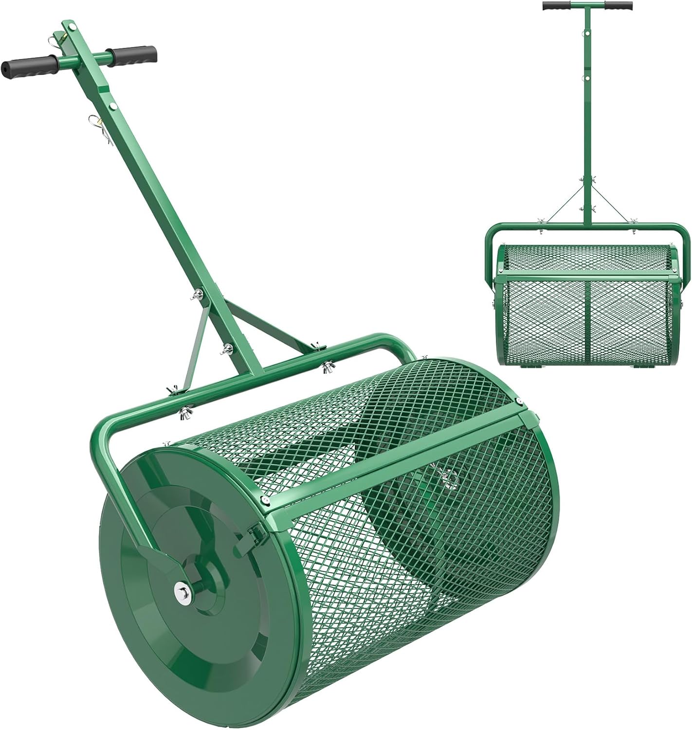 Seeutek Compost Spreader, 24 Peat Moss Spreader