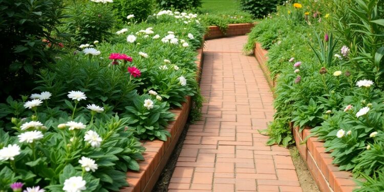 how to build a brick path hml