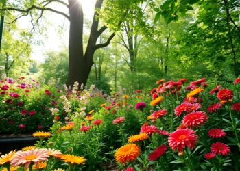 how to design a colorful shade garden dui