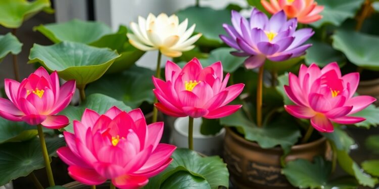 how to grow lotus in containers uvs