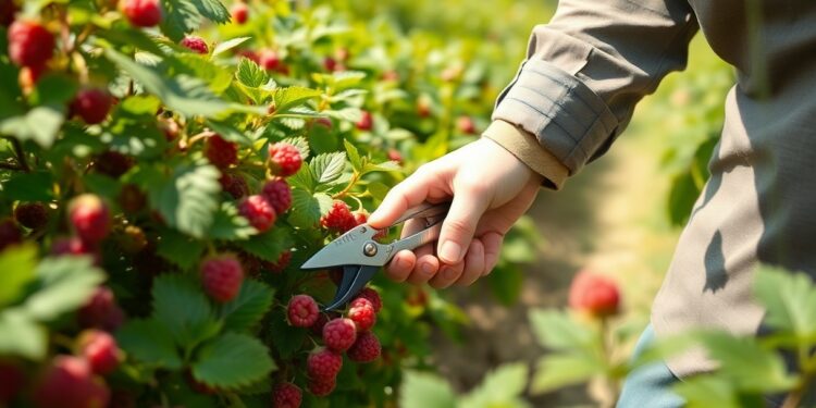 how to prune raspberries pui