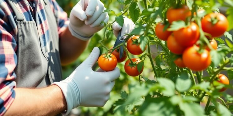 how to prune tomatoes weg