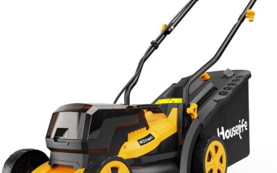 40V Cordless Lawn Mower for Dewalt, 14-Inch Foldable