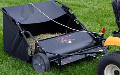 48 Tow-Behind Lawn Sweeper with Dethatcher