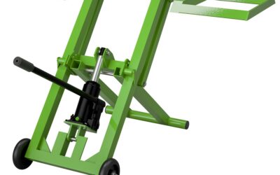 500lbs Hydraulic Lawn Mower Lift – Foldable & Easy Storage