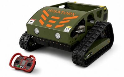 9HP Gas-Powered Remote Control Tracked Lawn Mower Review