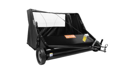 Agri-Fab 50″ Tow-Behind Lawn Sweeper, 26 Cu Ft Hopper