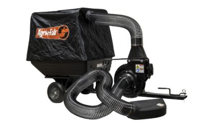 Agri-Fab Soft Top Mow-N-Vac: 29 Cu Ft Tow-Behind Leaf Vacuum