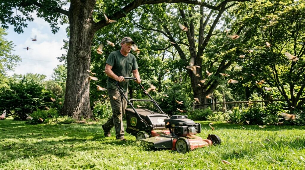 Are Cicadas Attracted to Lawn Mowers? Safety Guide Are Cicadas Attracted to Lawn Mowers? Safety Guide
