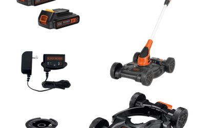BLACK+DECKER 3-in-1 Cordless Lawn Tool with 2 Batteries