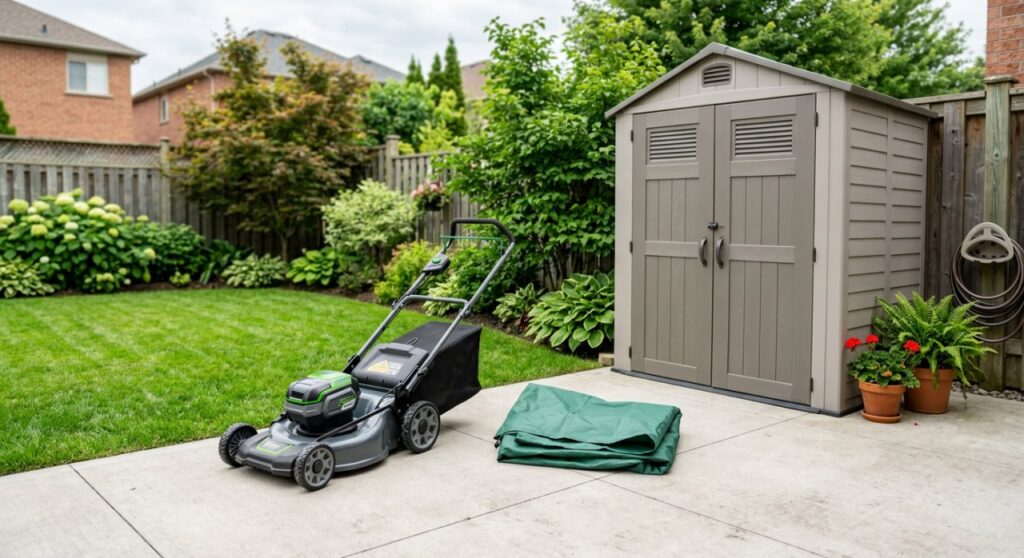Can Electric Lawn Mowers Be Stored Outside? Full Guide