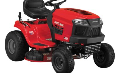 CRAFTSMAN 36-Inch Gas Riding Lawn Mower, 11.5 HP