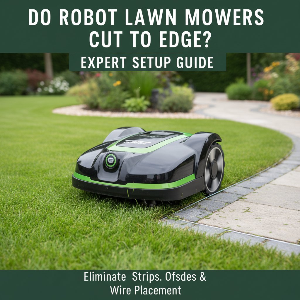 Do Robot Lawn Mowers Cut to Edge? | Expert Setup Guide