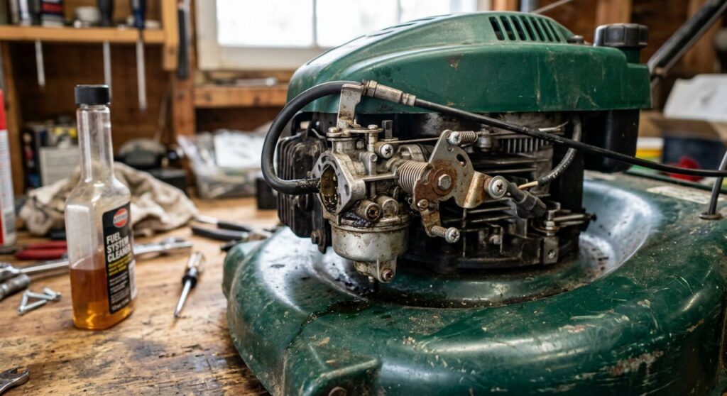 Does Mechanic in a Bottle Work for Lawn Mowers?
