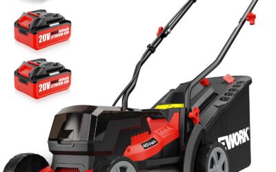 EWORK 40V Cordless Lawn Mower Review – Lightweight 14-Inch Dual-Battery Mower