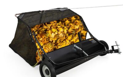 GAOMON 42-Inch Tow Behind Lawn Sweeper Review