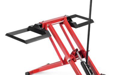 Goplus Lawn Mower Lift Jack, 500lb Hydraulic Zero-Turn