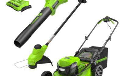 Greenworks 48V Cordless Lawn Care Combo Kit