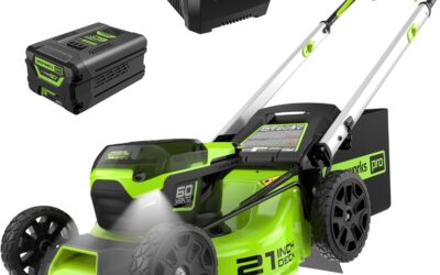 Greenworks 60V Cordless Lawn Mower Review: 21″ Brushless 4-in-1 Push Mower