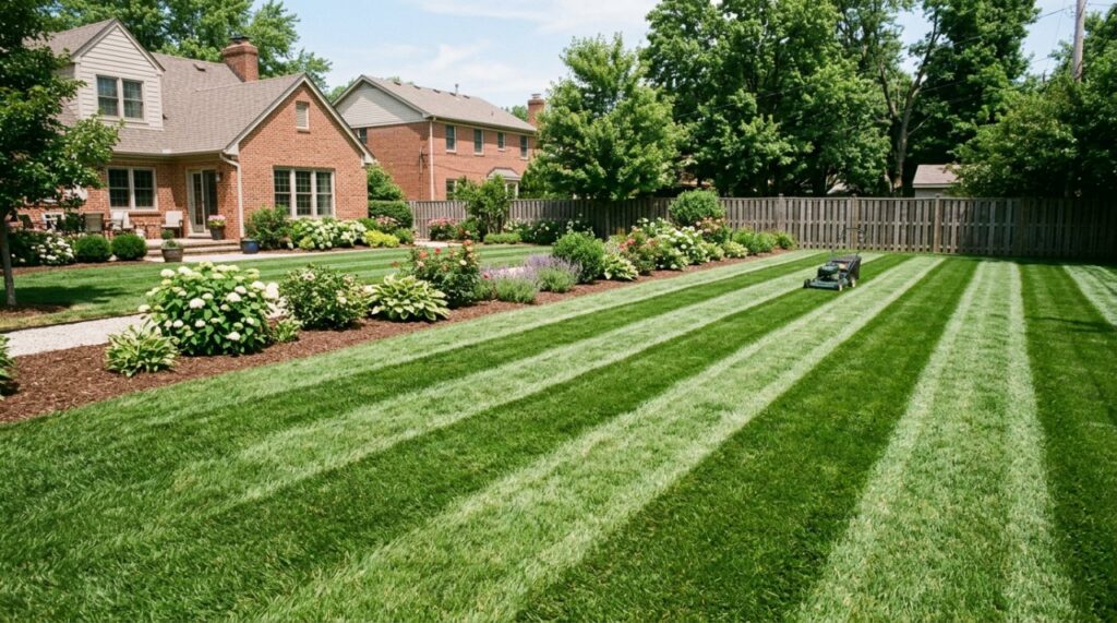 How Do Lawn Mowers Make Stripes? Complete Guide
