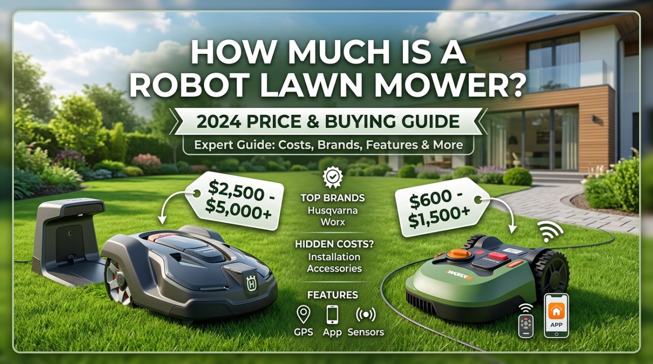 How Much is a Robot Lawn Mower? 2024 Price & Buying Guide