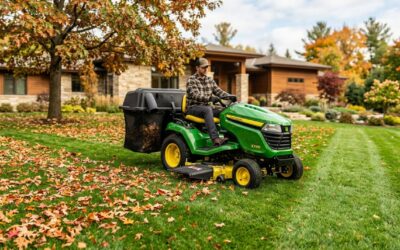 How to do lawn mowers pick up leaves: A Step-by-Step Guide