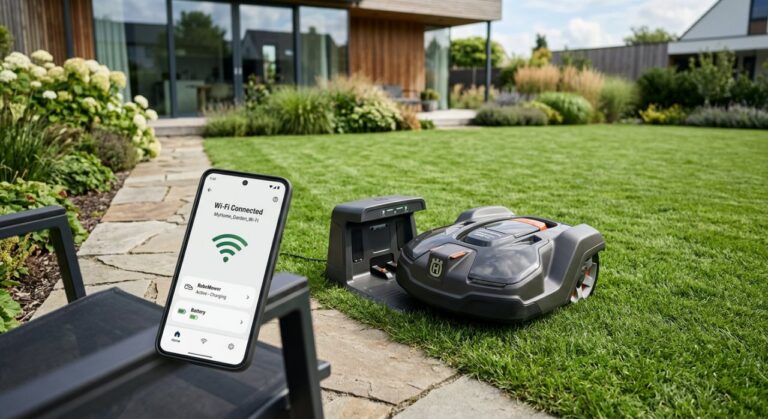 How to Set Up Wi-Fi Connection Robot Lawn Mower Exgain (%year%)