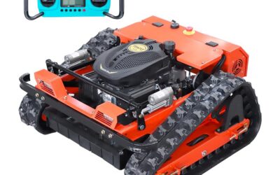 INFRONT Remote Control Lawn Mower – All-Terrain Hybrid Power