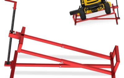 Lawn Mower Lift Jack – 880 lbs Capacity with Hand Crank & Extension Handle