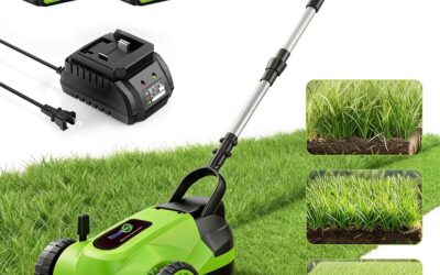 Lightweight Cordless Electric Mower with Auto Shut-Off