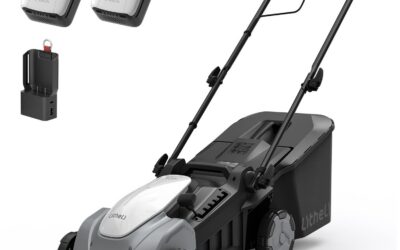 Litheli Cordless Lawn Mower: Brushless Power for 3200 Sq. Ft
