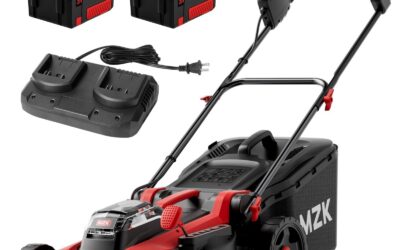 MZK 40V 16-Inch Cordless Lawn Mower with Battery & Charger