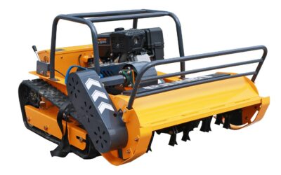 Remote Control Flail Mower 459cc – Cuts 55° Slopes & Rugged Terrain