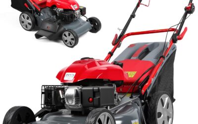 Self-Propelled 3-in-1 Gas Lawn Mower, 173cc 20″ Deck