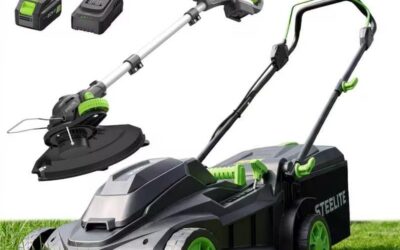 STEELITE 40V Cordless Mower & Trimmer Combo Kit