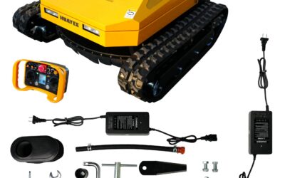 Tracked Robotic Lawn Mower with C7 Remote Control
