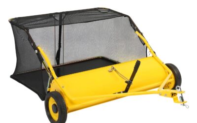 VINGLI 42-Inch Tow-Behind Leaf Sweeper Review