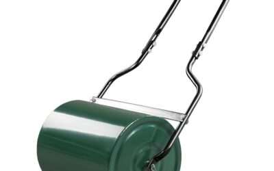 Water-Filled Lawn Roller: 16-Inch Pull-Behind Garden Drum
