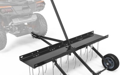 YINTATECH 40in Tow-Behind Dethatcher with 20 Spring Steel Tines – Review