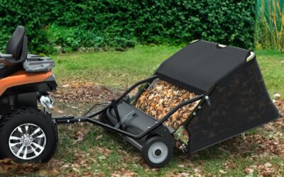 YINTATECH 42″ Tow-Behind Lawn Sweeper Review (2025)