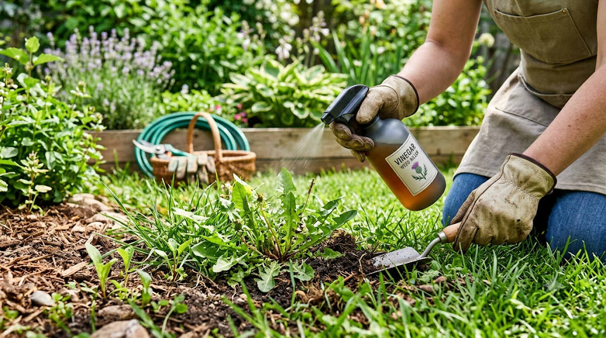How to Apply Vinegar Weed Killer: Step-by-Step