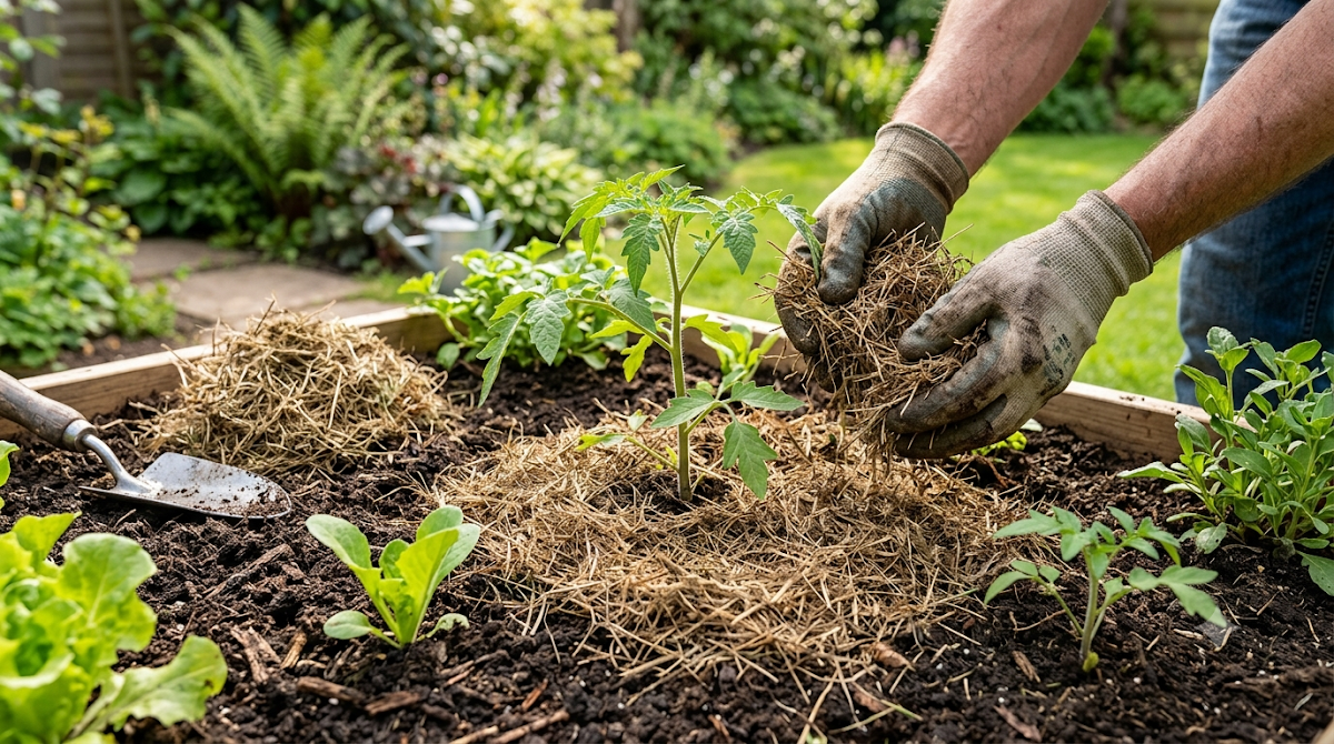 Grass Clippings as Mulch: Complete Guide (2025) 6. The Right Way to Use Grass Clippings as Mulch (Step-by-Step)