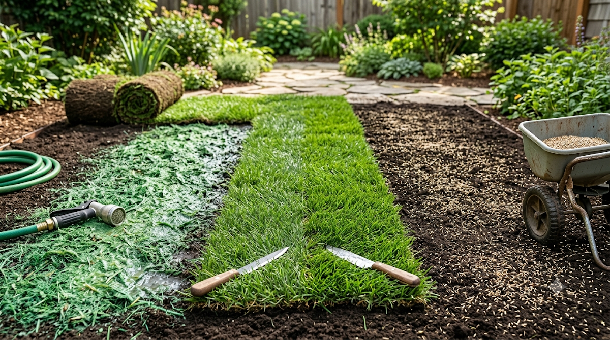 Hydroseeding vs. Sod vs. Broadcast Seeding: Complete Comparison