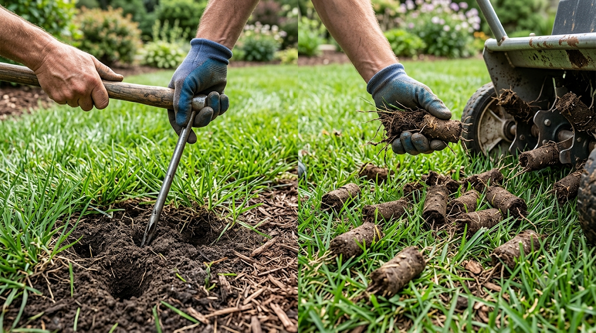 Lawn Aeration Cost 2026: Prices Per Sq Ft & Savings Cost by Aeration Type