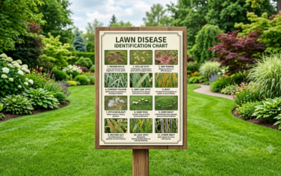 Lawn Disease Identification Chart (11 Diseases + Photos)