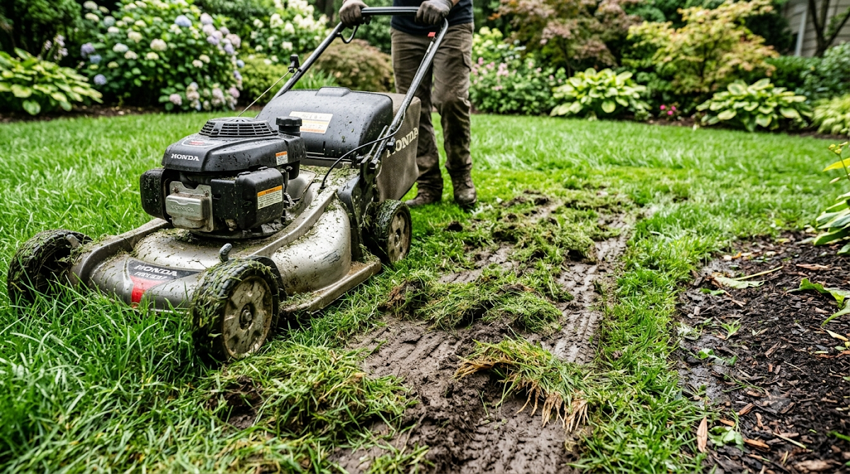 Should You Mow Wet Grass? Expert Guide 7 Scientific Reasons You Should Never Mow Wet Grass