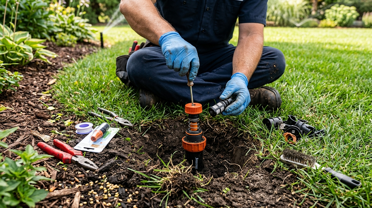 Sprinkler Repair Cost Breakdown: Parts vs. Labor