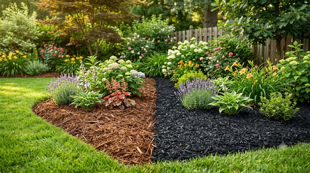Wood Mulch vs Rubber: Which Is Better for Lawns?
