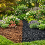 wood mulch vs rubber comparison